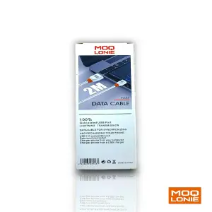 Cable V8 de 2 Metros: Conexión Superior - Cable V8 de 2 Metros MOQ