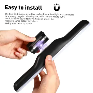 Lámpara LED Magnética Táctil Recargable: Iluminación Inteligente para tu Hogar - Lampara Led Magnetica Tactil Recargable