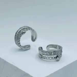 Anillo Graduable Rodio Plateado #41: Elegancia Ajustable para tu Estilo - ANILLO GRADUABLE RODIO PLATEADO #41