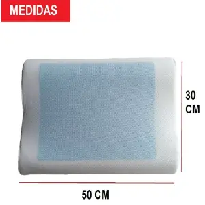 ALMOHADA MEMORY FOAM SENSOR GEL: Tu Refugio de Descanso - ALMOHADA MEMORY FOAM SENSOR GEL
