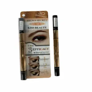 Delineador 3 en 1: Lápiz de Cejas Efficacy C - ¡Cejas Perfectas en un Solo Paso! - Delineador 3 en 1 Lapiz Cejas Efficacy C