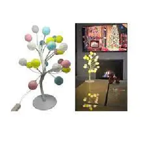 Lámpara de Rama de Árbol: Iluminación Natural y Elegante - LAMPARA DE RAMA DE ARBOL ,ALIMENTACION 1
