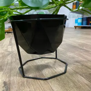 Matera con Base Negra: Elegancia y funcionalidad para tus plantas - Matera con base negras