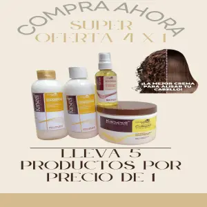 Karseell: El Secreto para un Cabello Radiante - combo  kit completo k4rseell 4 productos