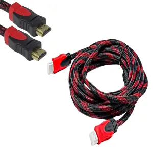 Cable HDMI 5 Metros Doble Filtro Mallado: Experiencia Visual Inigualable - Cable Hdmi 5 Metros Doble Filtro Mallado