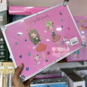Set de Arte Metálico Azul-Rosado: ¡Desata tu Creatividad! - Set de arte metálico azul-rosado