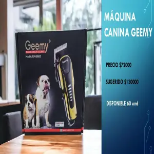 Máquina Peluquera Canina Geemy GM-6063: ¡El Corte Perfecto para tu Mascota! - MAQUINA CANINA GEEMY
