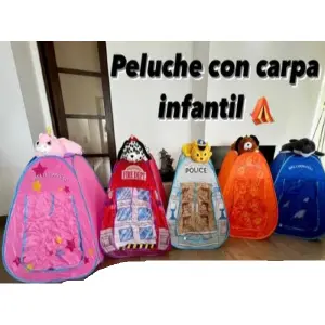 Carpa Casa de Peluche: ¡La casita de ensueño para niños y niñas! - Carpa Casa Para Niñas Niños Peluche Carp