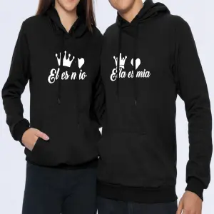 Buso Buzo, Hoodie Negro Ella es mía