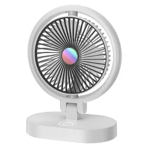 VENTILADOR RECARGABLE SILENCIOSO YB10: ¡Frescura Inalámbrica y Tranquilidad Absoluta! - VENTILADOR RECARGABLE SILENCIOSO YB10