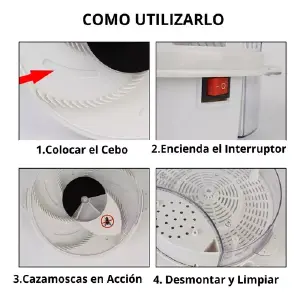 Atrapa Moscas Eléctrico USB: La Solución Definitiva - Atrapa Moscas Eléctrico Usb Trampa