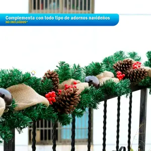 Guirnalda Navideña Baikal 2.8m: Ilumina tu Navidad - Guirnalda Navideña 2.8m Baikal 329