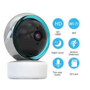Cámara de Seguridad Wifi FullHD 1080P Smart: Protección Inteligente para su Hogar - Camara Seguridad Wifi FullHD 1080P Smart