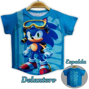 Camisetas Sonic para Bebé: ¡La elección perfecta para tu pequeño! - Camisetas Sonic Bebe