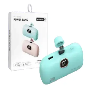 Banco de Energía Power Bank Conector TC 5000mAh POW115 - Power Bank Conector TC 5.000mah POW115
