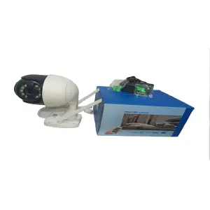 Cámara de Seguridad Exterior WiFi: Vigilancia Inteligente para tu Hogar - Camara Para Exteriores Wifi / Caja Azul
