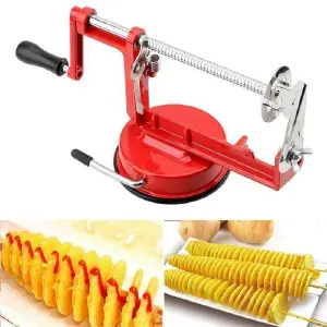 Pelador de Papa en Espiral Espiropapa: ¡Crea Deliciosas Papas Fritas en Forma de Espiral! - Pelador De Papa En Espiral Espiropapa