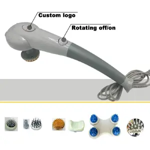 Masajeador Eléctrico Magic Massager 8en1: ¡Relájate y Revitalízate! - Masajeador Eléctrico Magic Massager 8en1