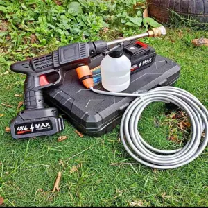 HIDROLAVADORA DOBLE BATERÍA 48V: Limpieza Poderosa y sin Cables - HIDROLAVADORA DOBLE BATERIA 48V