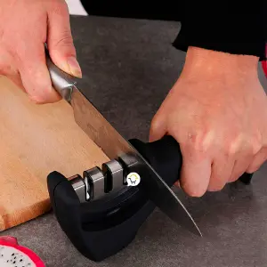 Afilador de Cuchillos Acero XR1618: ¡Afilar Nunca Fue Tan Fácil! - Afilador Cuchillos Acero XR1618