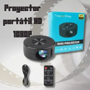 Proyector Portátil HD: Cine en Cualquier Lugar - Proyector portatil HD
