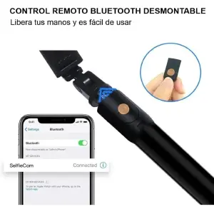 Trípode Universal Selfie P70d Bluetooth: ¡Tus mejores fotos al alcance de tu mano! - Tripode Universal Selfie P70d Bluetooth