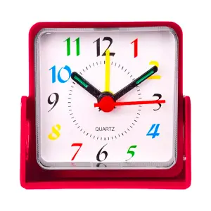 Reloj Despertador Portátil Cuadr: Elegancia y Funcionalidad en un Solo Dispositivo - Reloj De Mesa Despertador Portatil Cuadr