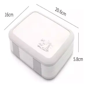 Lonchera Porta Comida 5 Compartimientos: ¡Organización y Frescura para tu Día! - Lonchera Porta comida 5 Compartimientos