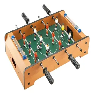 FUTBOLIN DE MADERA EN CAJA: ¡La Diversión Familiar Garantizada! - FUTBOLIN DE MADERA EN CAJA 12 JUGADORES