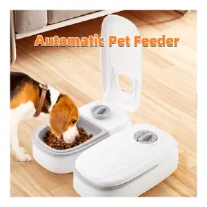 Comedero Automático para Mascotas con Temporizador: ¡Alimentación Perfecta, Sin Preocupaciones! - Comedero Mascotas Con Temporizador Crono
