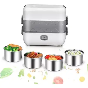 Fiambrera Eléctrica Multifuncional Calen: ¡Tu Aliada Perfecta para Comer Rico y Saludable! - Fiambrera Eléctrica Multifuncional Calen