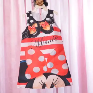 Vestido Minnie Rojo: ¡El atuendo perfecto para tu pequeña! - Vestido minnie rojo
