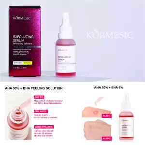 SERUM EXFOLIANTE ORGÁNICO BLANQUEADOR: Revelando tu belleza natural - SERUM EXFOLIANTE ORGANICO BLANQUEADOR