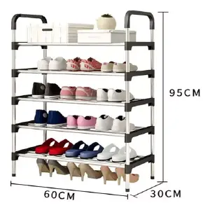 Organizador de Calzado de 5 Niveles: ¡La Solución Perfecta para un Hogar Organizado! - ORGANIZADOR DE CALZADO 5 NIVELES
