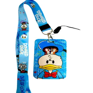 PORTACARNET CON CINTA FIGURA DISNEY DON
