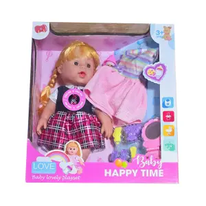 Muñeca Vestido Bebé: ¡El Regalo Perfecto! - Muñeca Vestido Bebe Tetero Accesorios