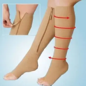 Medias Zip Sox Compresión Anti Varices: Alivio y Confort para tus Piernas - Medias Zip Sox Compresión Anti Varices