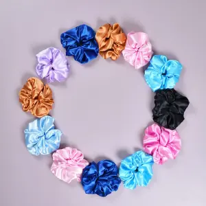 Scrunchies de Satín: Elegancia y Suavidad para tu Cabello - SCRUNCHIES DE SATIN