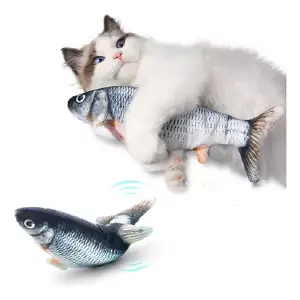 Juguete Pescado De Peluche Para Gatos: ¡El Compañero Perfecto Para La Diversión Felina! - Juguete Pescado De Peluche Para Gatos