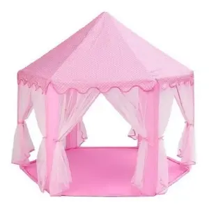 Carpa Castillo Casita Juegos Niñas ROSA: ¡El Castillo de Sueños de tu Pequeña Princesa! - Carpa Castillo Casita Juegos Niñas ROSA