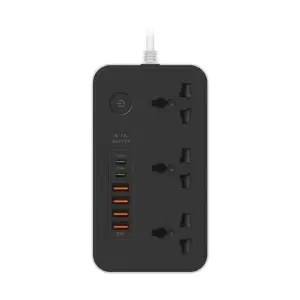 Multitoma De Corriente Con Puertos USB: La Solución Perfecta para Tus Dispositivos - Multitoma De Corriente Con Puertos Usb +