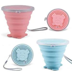 Vaso Plegable Taza Portátil en Silicona: La Solución Perfecta para Tus Aventuras - Vaso Plegable Taza Portable En Silicona