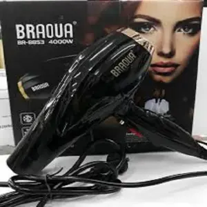 Secador Profesional Braoua 4000w+Plancha: Potencia y Precisión en un Solo Equipo - Secador Profesional Braoua 4000w+Plancha