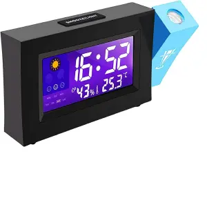 Reloj Despertador Digital Proyector Hora: Tu compañero ideal para un despertar tranquilo - Reloj Despertador Digital Proyector Hora