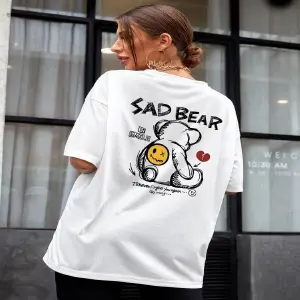 CAMISETAS OVERSIZE DAMA SAN BEAR: ¡Estilo y Comodidad sin Límites! - CAMISETAS OVERSIZE DAMA SAN BEAR