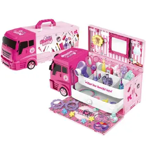 Kit Camión Maquillaje Niña Salón De Belleza: ¡El Sueño De Toda Princesa! - Kit Camión Maquillaje Niña Salón De Bell