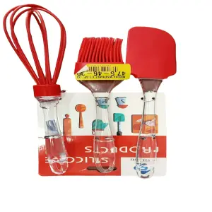 Kit de Herramientas de Cocina de Silicona x3: ¡Revoluciona tu Cocina! - Kit herramientas de cocina silicona x3
