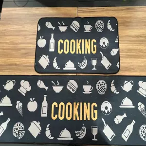 Juego de Alfombra para Cocina Cooking 11: Elegancia y funcionalidad para tu cocina - JUEGO DE ALFOMBRA PARA COCINA COOKING 11