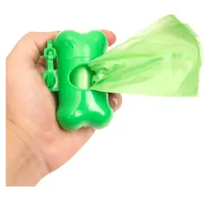 Hueso De Bolsas Mascotas + 1 Rollo: El Regalo Perfecto para tu Amiguito Peludo - Hueso  De Bolsas Mascotas + 1Rollo