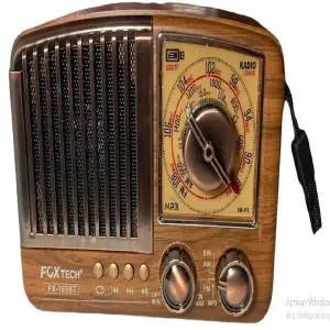 RADIO ANTIGUO/FX165BT: El encanto de lo clásico con la tecnología moderna - RADIO ANTIGUO/FX165BT